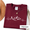 Mountain Heartbeat Hiking Tee