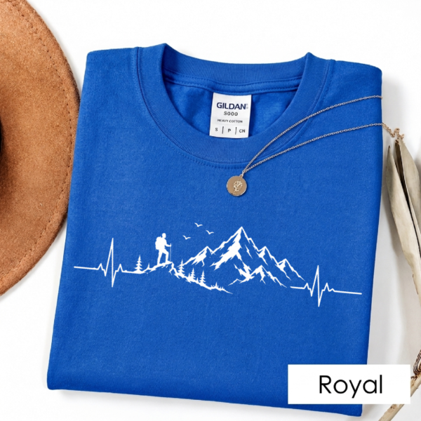Mountain Heartbeat Hiking Tee