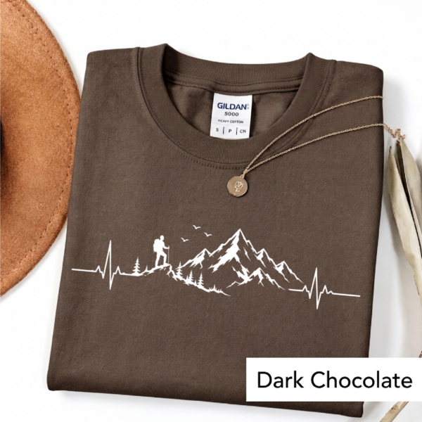 Mountain Heartbeat Hiking Tee