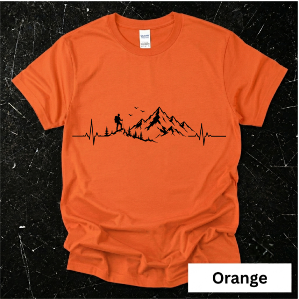 Mountain Heartbeat Hiking Tee