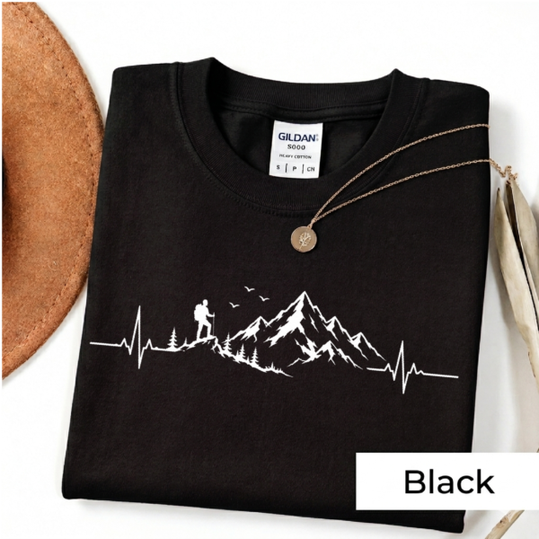 Mountain Heartbeat Hiking Tee