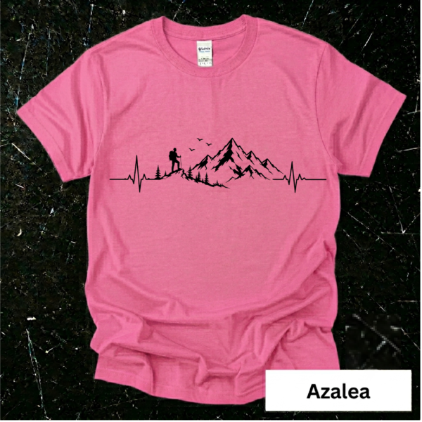Mountain Heartbeat Hiking Tee
