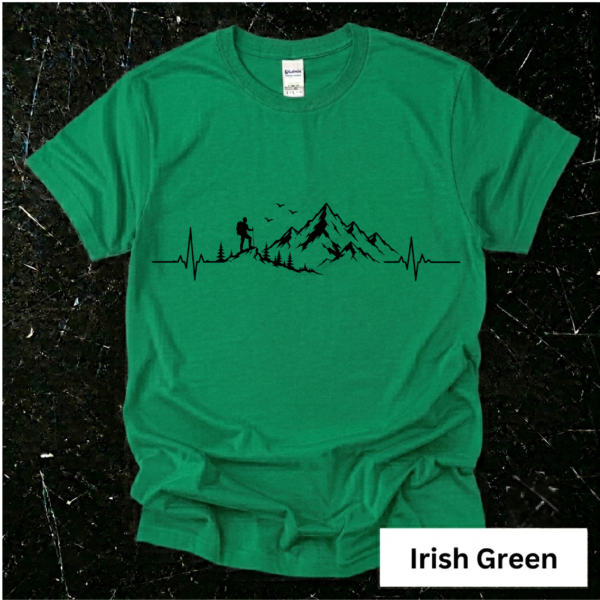 Mountain Heartbeat Hiking Tee