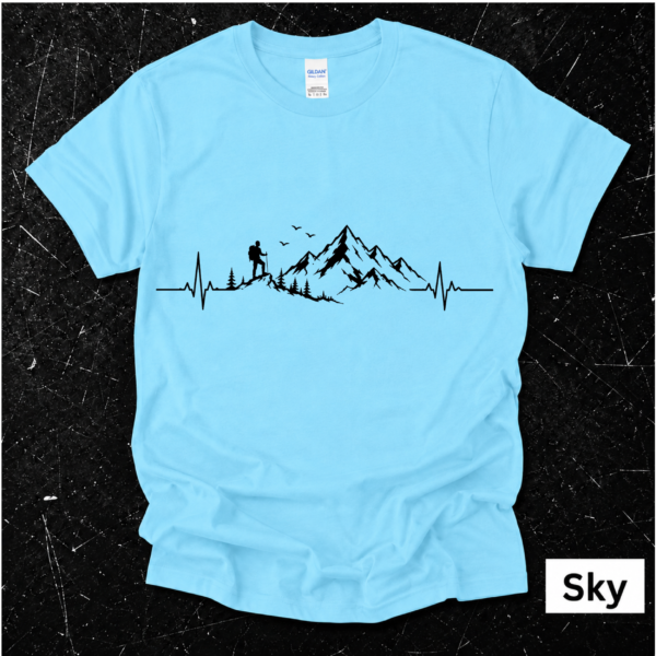 Mountain Heartbeat Hiking Tee