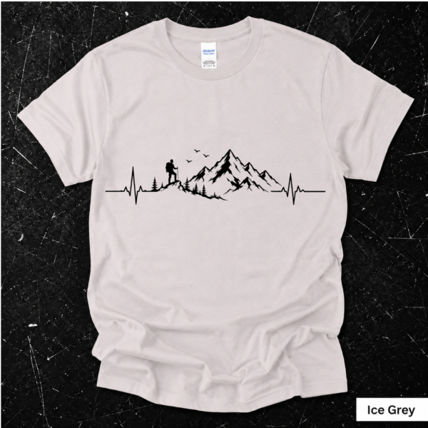 Mountain Heartbeat Hiking Tee