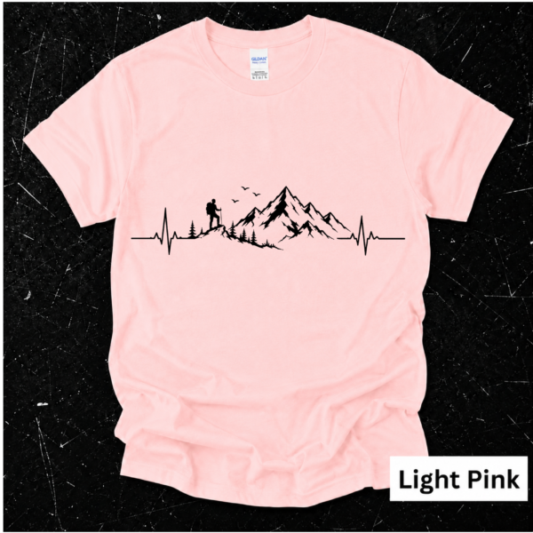 Mountain Heartbeat Hiking Tee