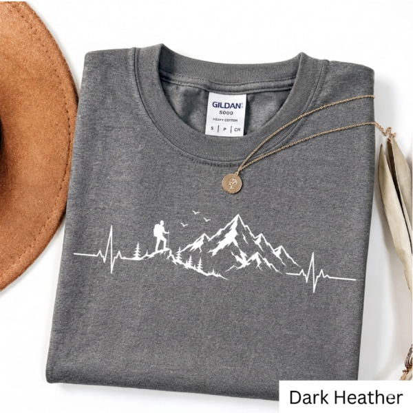Mountain Heartbeat Hiking Tee