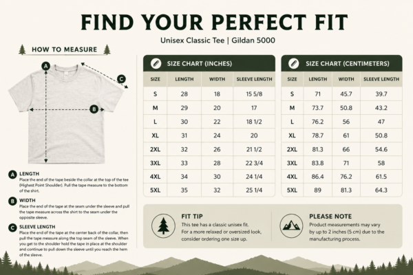 Mountain Heartbeat Hiking Tee