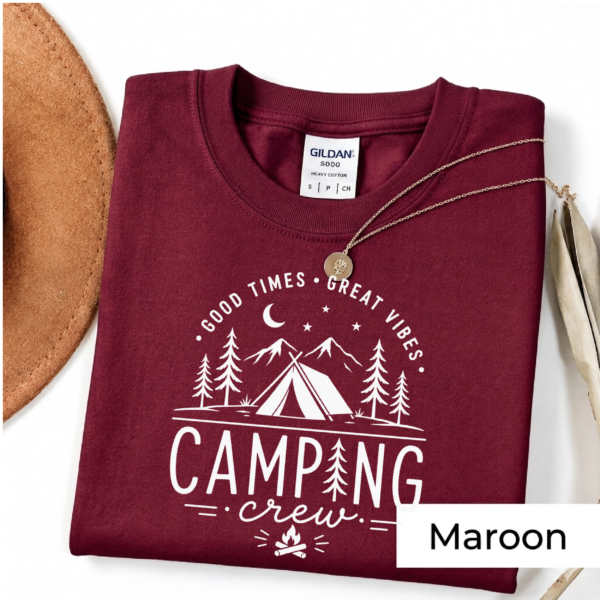 Camping Crew Shirt | Camping Gift for Campers