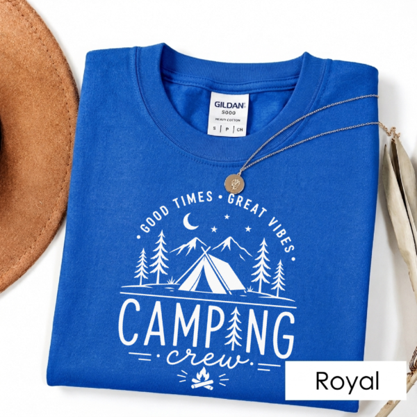 Camping Crew Shirt | Camping Gift for Campers