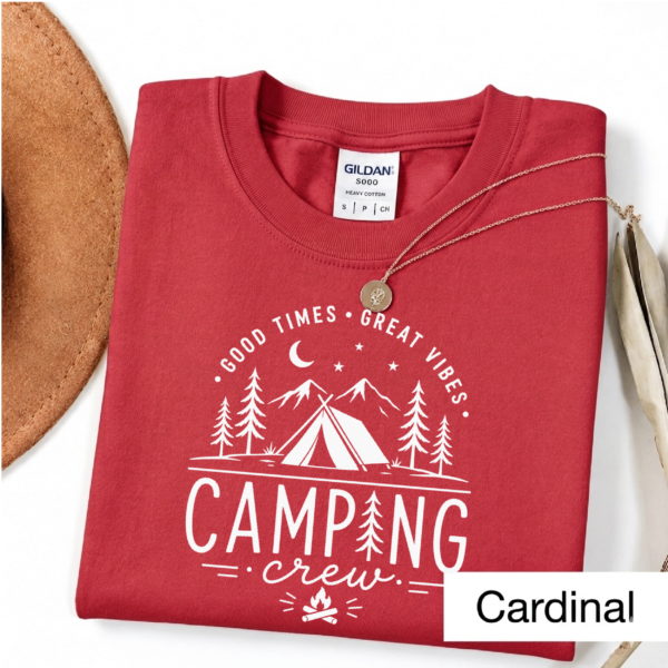 Camping Crew Shirt | Camping Gift for Campers