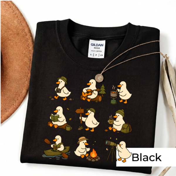 Cute Goose Camping Shirt | Funny Outdoor Adventure Gift
