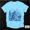 Artboard 28 Raccoon Hiking Shirt | Cute Outdoor Adventure Gift