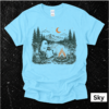 Camping Ghost Shirt | Spooky Outdoor Adventure Gift