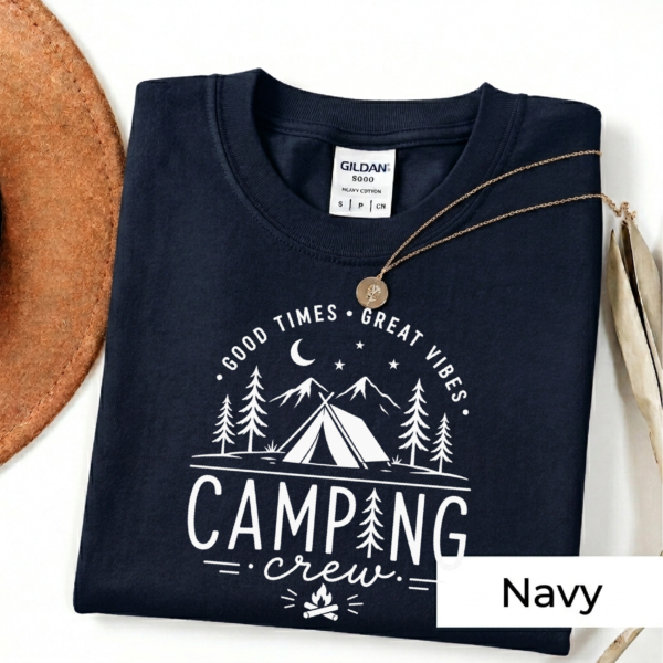 Camping Crew Shirt | Camping Gift for Campers