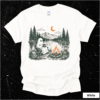 Camping Ghost Shirt | Spooky Outdoor Adventure Gift