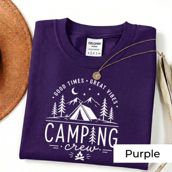 Camping Crew Shirt | Camping Gift for Campers