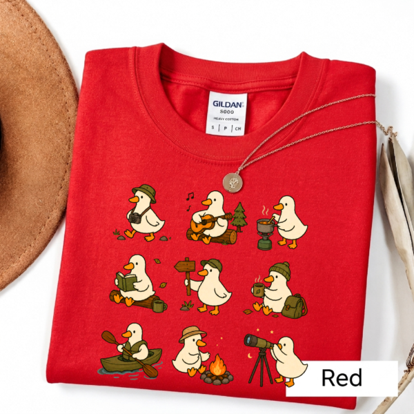 Cute Goose Camping Shirt | Funny Outdoor Adventure Gift