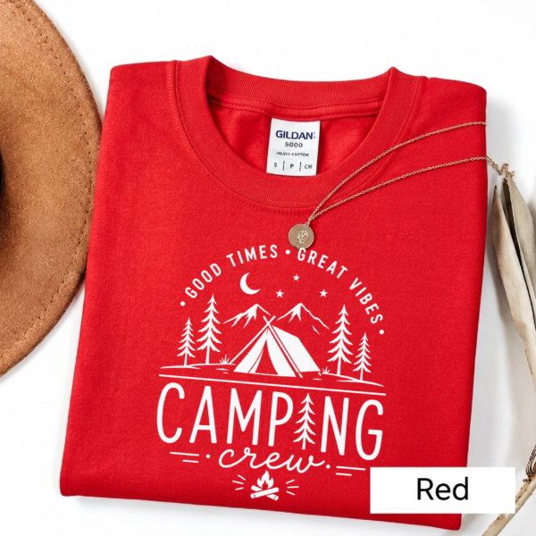 Camping Crew Shirt | Camping Gift for Campers