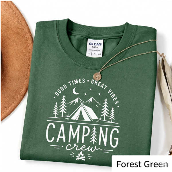 Camping Crew Shirt | Camping Gift for Campers