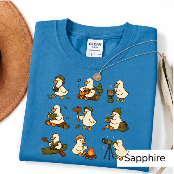 Cute Goose Camping Shirt | Funny Outdoor Adventure Gift