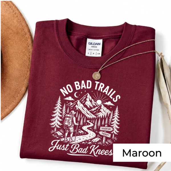 No Bad Trails Shirt | Funny Hiking Gift for Hikers