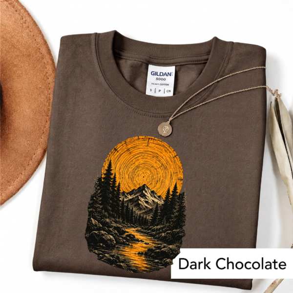 Mountain River Adventure Shirt | Outdoor Hiking T-Shirt