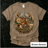 Artboard 24 Wildlife Adventure T-Shirt – Deer, Wolf & Duck Vintage Outdoor Graphic Tee