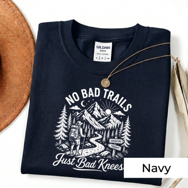 No Bad Trails Shirt | Funny Hiking Gift for Hikers