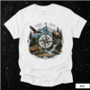 Adventure Is Calling T-Shirt – Mountain Compass Bear & Eagle Outdoor Tee