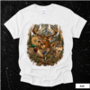 Artboard 32 Wildlife Adventure T-Shirt – Deer, Wolf & Duck Vintage Outdoor Graphic Tee
