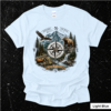 Adventure Is Calling T-Shirt – Mountain Compass Bear & Eagle Outdoor Tee