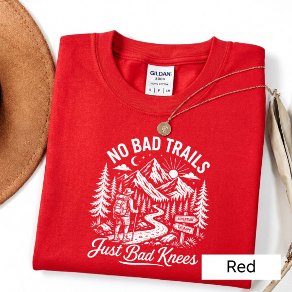 No Bad Trails Shirt | Funny Hiking Gift for Hikers