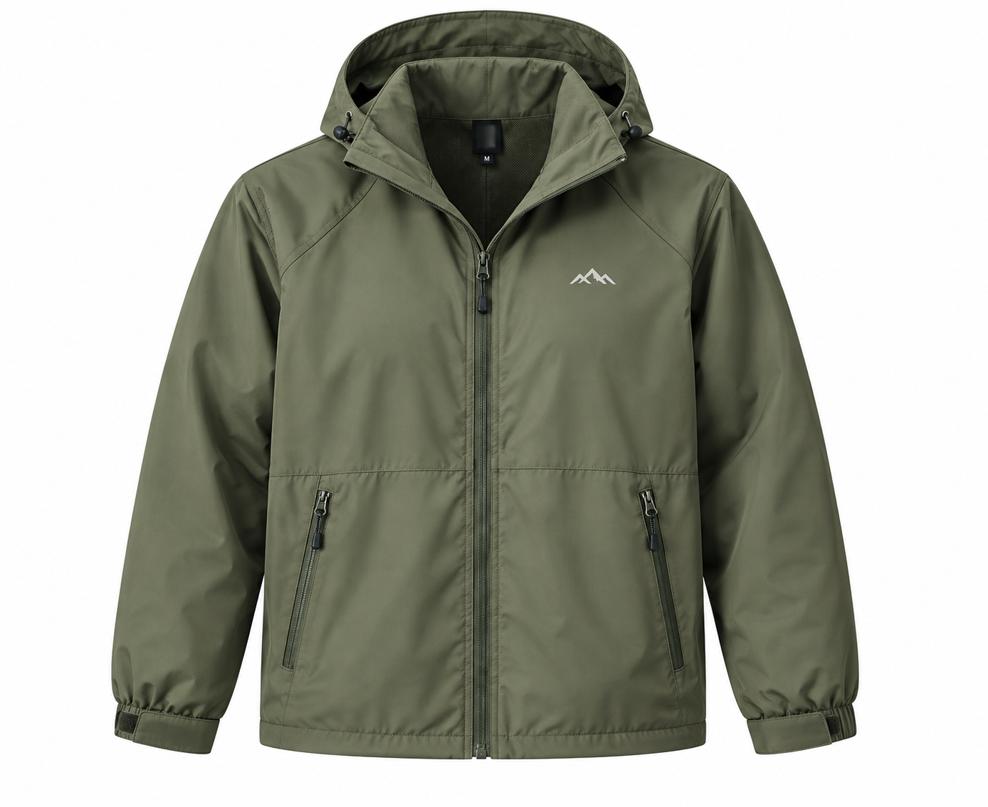 Outer layer jacket for hiking